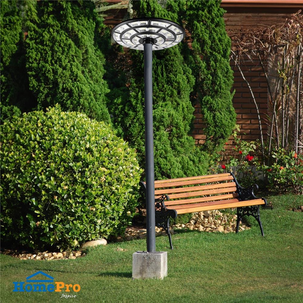 ไฟสนาม SOLAR CARINI NORAH RD 1000 วัตต์ DAYLIGHT สีดำ