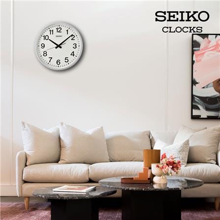นาฬิกาแขวน SEIKO CLOCKS QHA009A 12 นิ้ว สีขาว_2