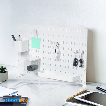 หมุดพลาสติกเดี่ยว 3 ชิ้น STACKO TIDY 1.8x1.8x1.8 ซม. สีขาว_4