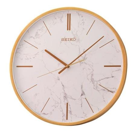 นาฬิกาแขวน SEIKO CLOCKS QXA760G 15.9 นิ้ว สีทอง_0