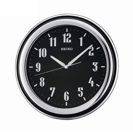 นาฬิกาแขวน SEIKO CLOCKS QXA313T 11 นิ้ว สีดำ