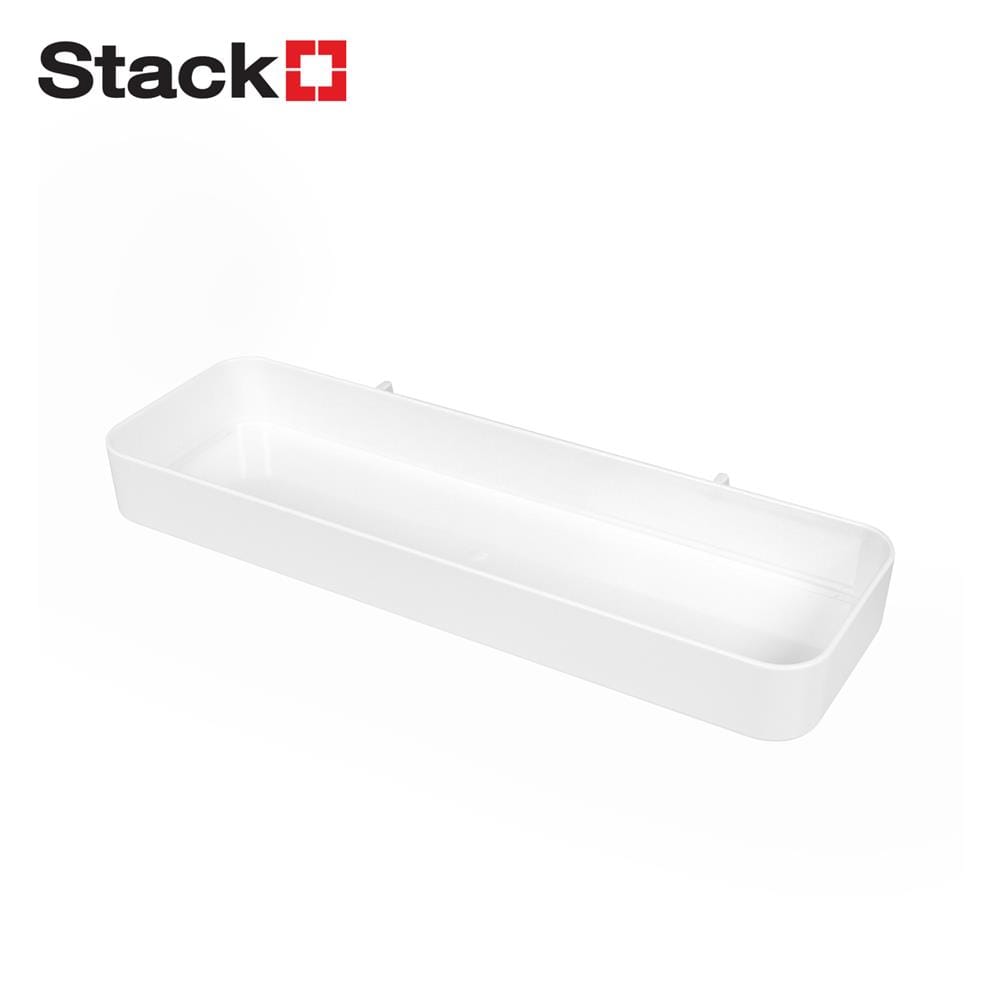กล่องยาวแขวน STACKO TIDY SIZE M 28x9x3 ซม. สีขาว_1