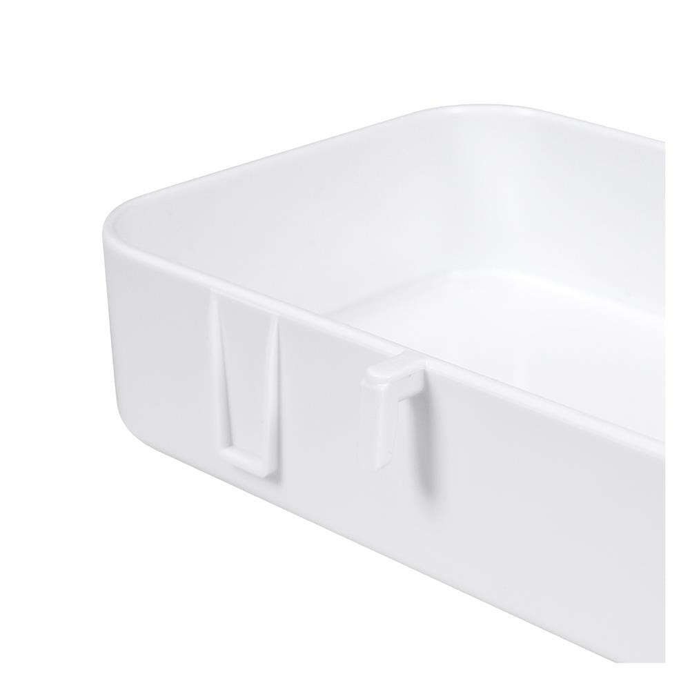กล่องยาวแขวน STACKO TIDY SIZE M 28x9x3 ซม. สีขาว