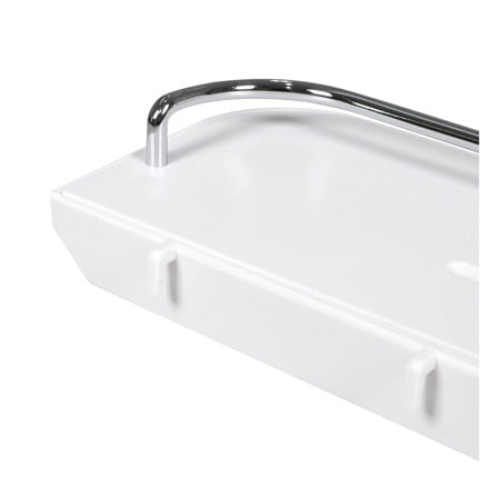 ถาดแขวนพร้อมราวกันตก STACKO TIDY SIZE M 37.5x4.6x10 ซม. สีขาว_3