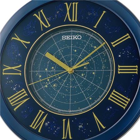 นาฬิกาแขวน SEIKO CLOCKS QHA013L 12.9 นิ้ว สีเงิน_1
