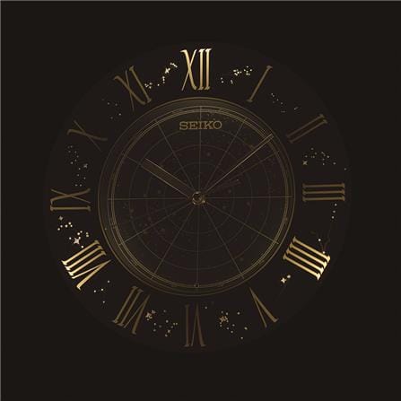 นาฬิกาแขวน SEIKO CLOCKS QHA013S 12.9 นิ้ว สีเงิน_4