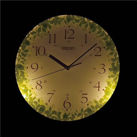 นาฬิกาแขวน SEIKO CLOCKS QHA010H 12.9 นิ้ว สีขาว_6