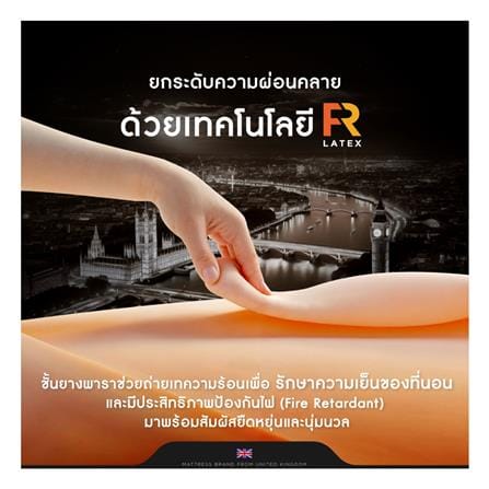 ที่นอนสปริง 3.5 ฟุต DUNLOPILLO รุ่น GLOSTER พร้อมหมอนหนุน 1 ใบ_8