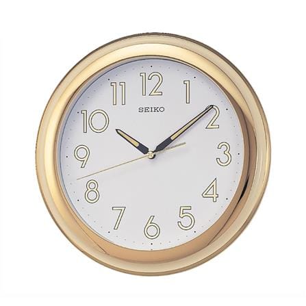 นาฬิกาแขวน SEIKO CLOCKS QXA313G 11 นิ้ว สีทอง_0
