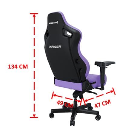 เก้าอี้เกมมิ่ง ANDA SEAT KAISER 4 SIZE L PVC สีม่วง_5