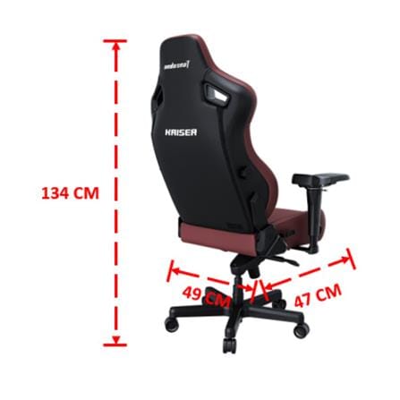เก้าอี้เกมมิ่ง ANDA SEAT KAISER 4 SIZE L PVC สีแดง_6