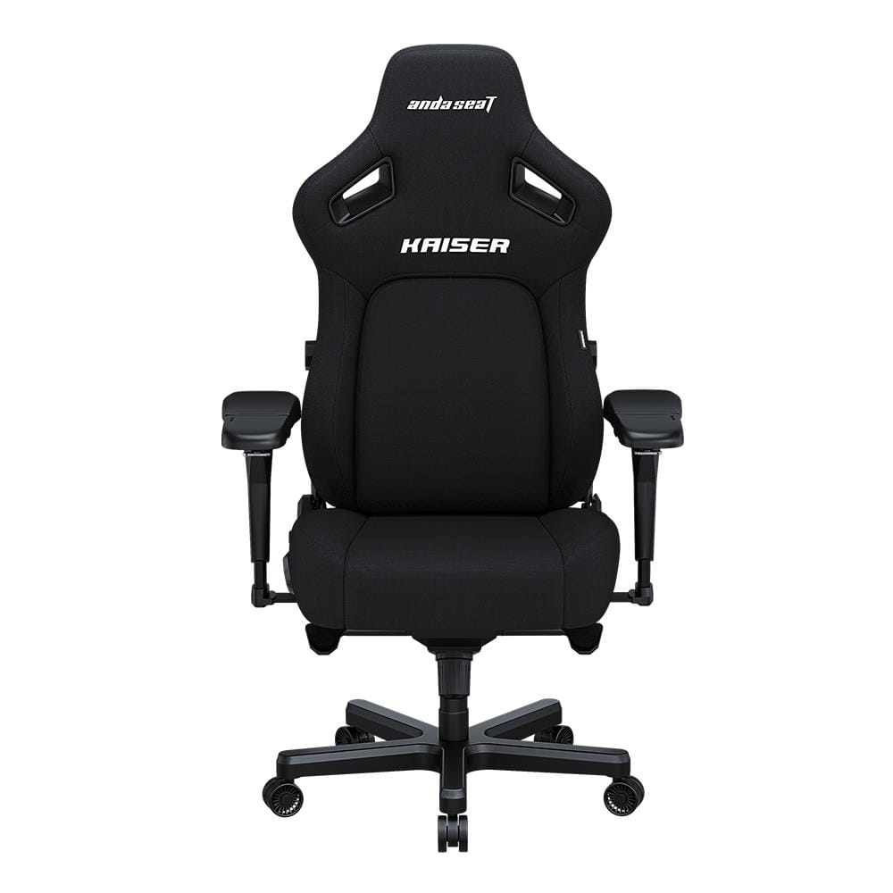 เก้าอี้เกมมิ่ง ANDA SEAT KAISER 4 SIZE L เบาะผ้า สีดำ