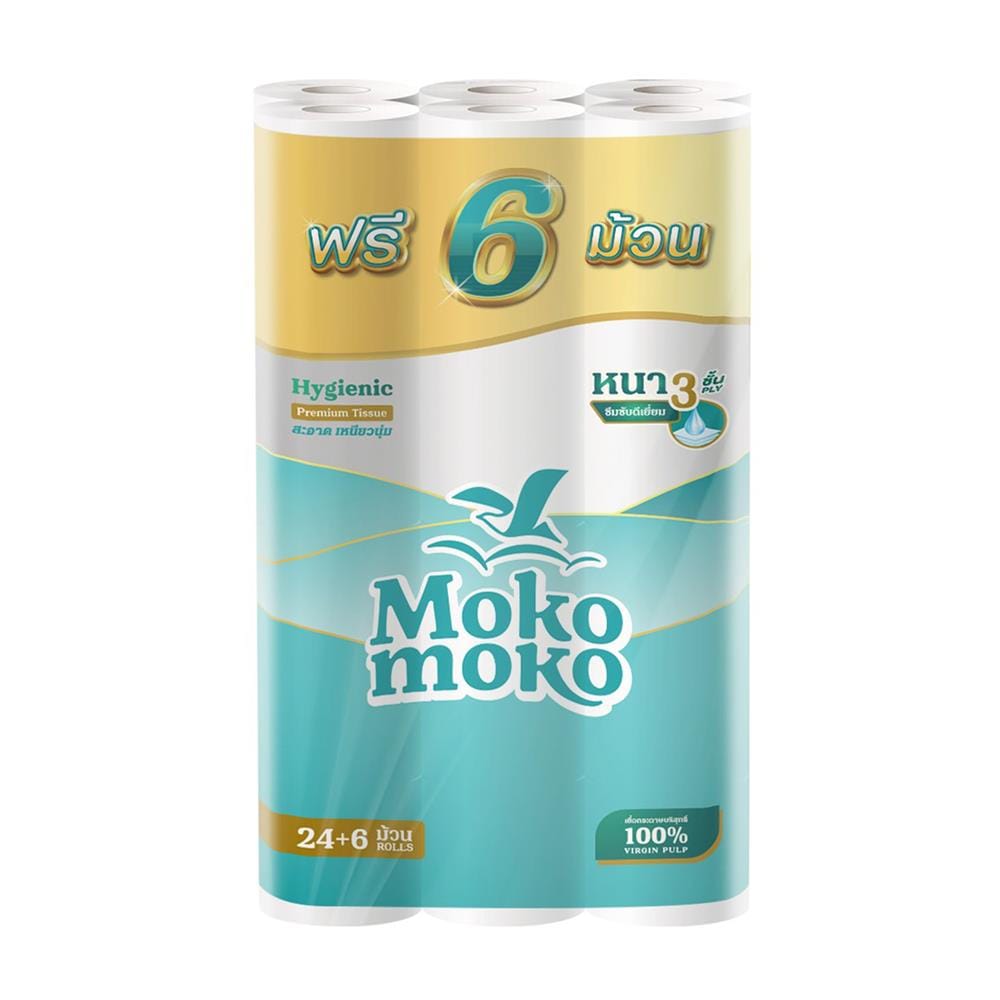 กระดาษชำระ MOKO MOKO (แพ็ก 24 ม้วน)