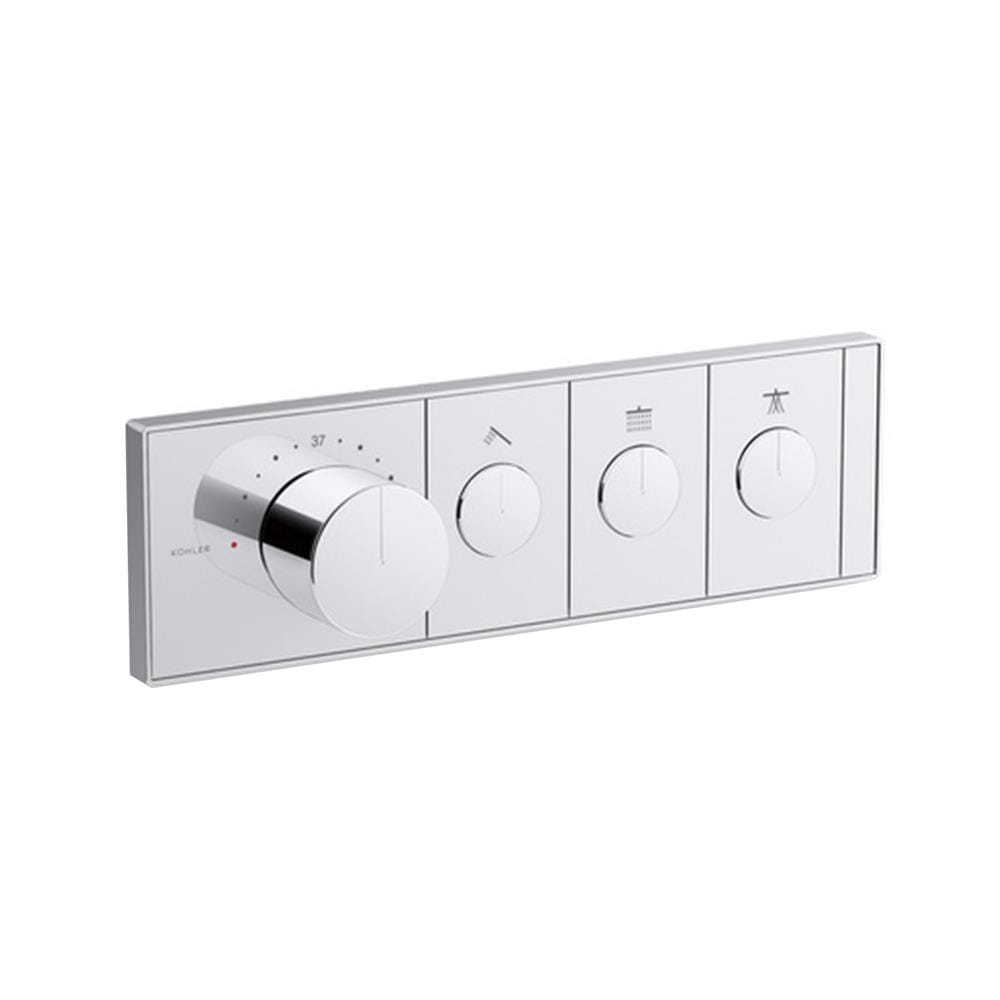 ฝาครอบวาล์วฝังกำแพงผสม KOHLER K-26347T-9-CP สีโครม