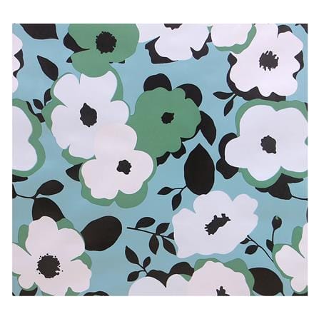 ผ้าปูโต๊ะ PVC กว้าง 137 ซม. SRITHAI BLUE BLOOM/ม._1