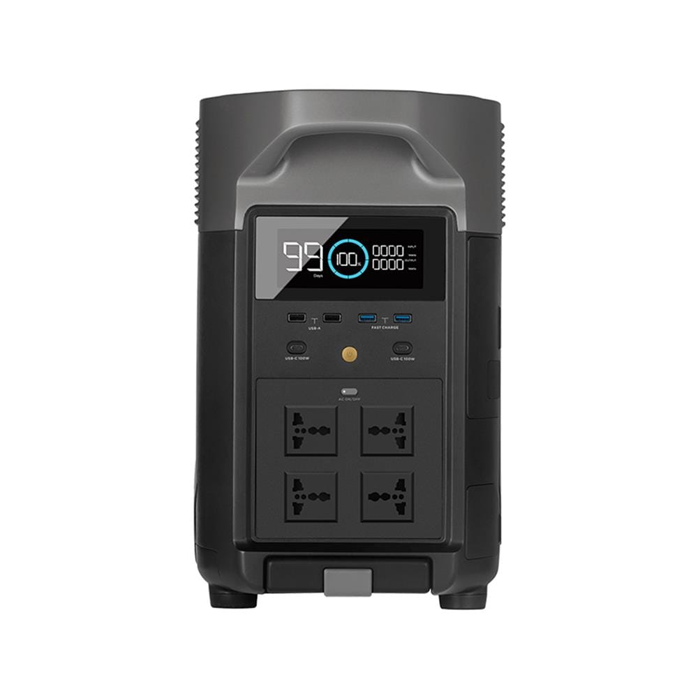 POWER BOX ECOFLOW DELTA PRO 3600 วัตต์ สีดำ