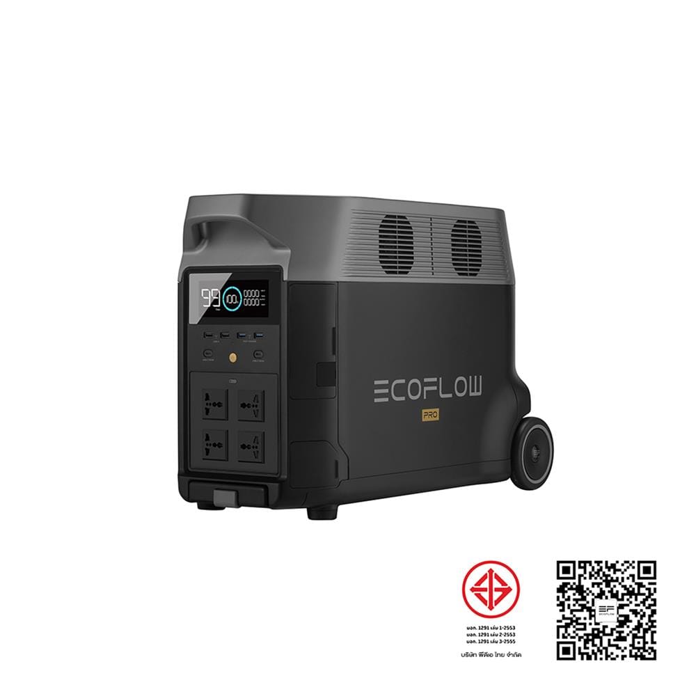 POWER BOX ECOFLOW DELTA PRO 3600 วัตต์ สีดำ