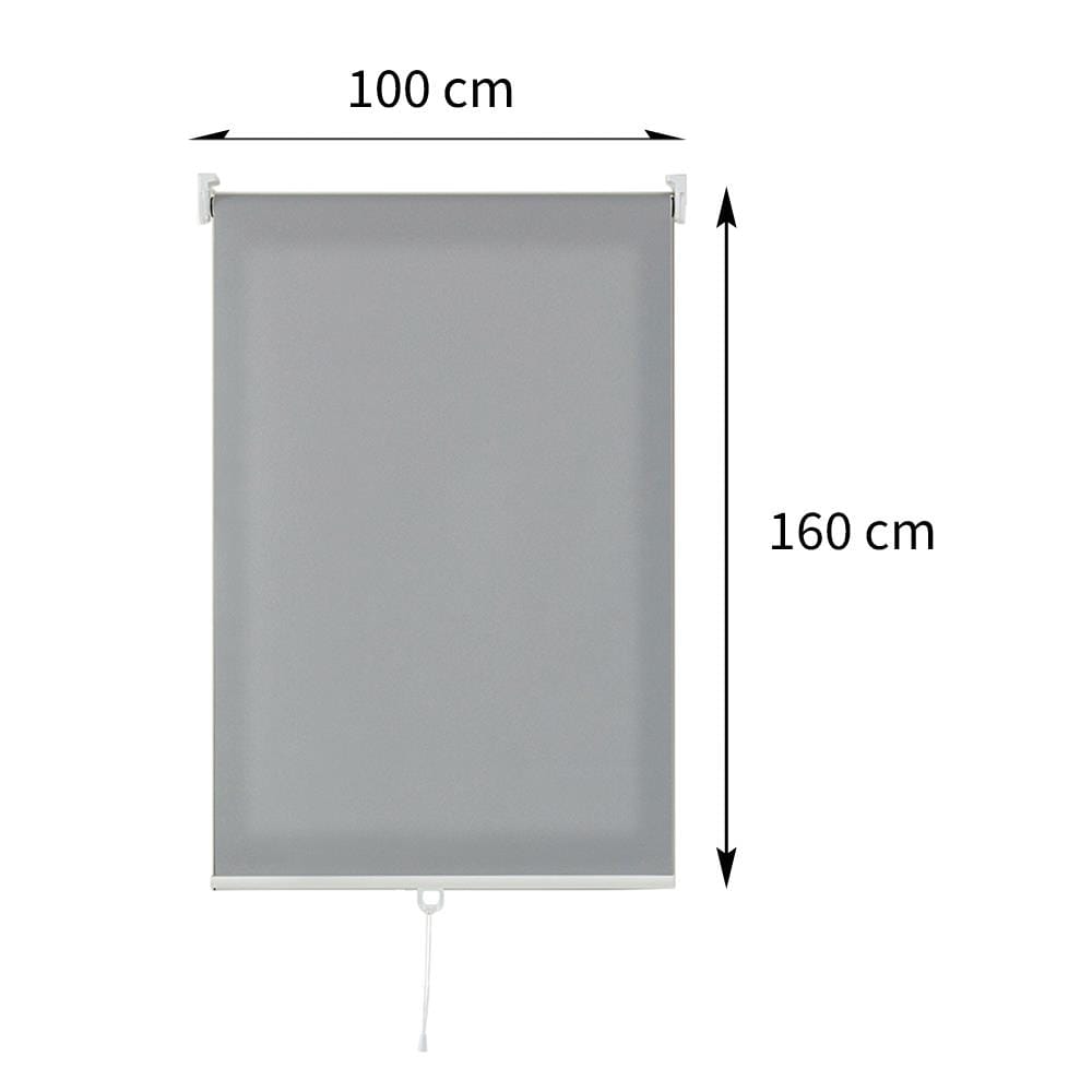 ผ้าม่านม้วน HOME LIVING STYLE CORDLESS DIO 100X160 ซม. สีเทา