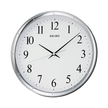 นาฬิกาแขวน SEIKO CLOCKS QXA417S 12.2 นิ้ว สีเงิน_0