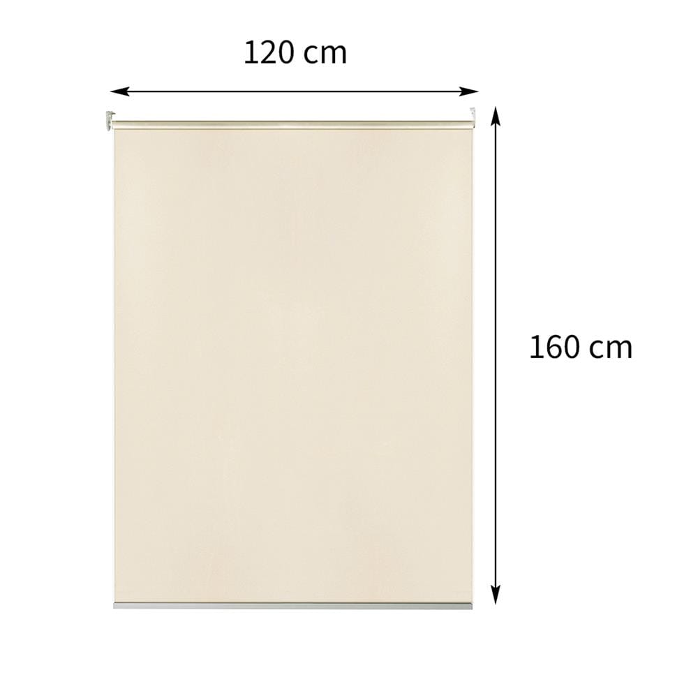 ผ้าม่านม้วน MOTOR HOME LIVING STYLE ZETA 120X160 ซม. สีเบจ