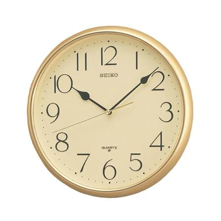 นาฬิกาแขวน SEIKO CLOCKS QXA747G 11 นิ้ว สีทอง_0