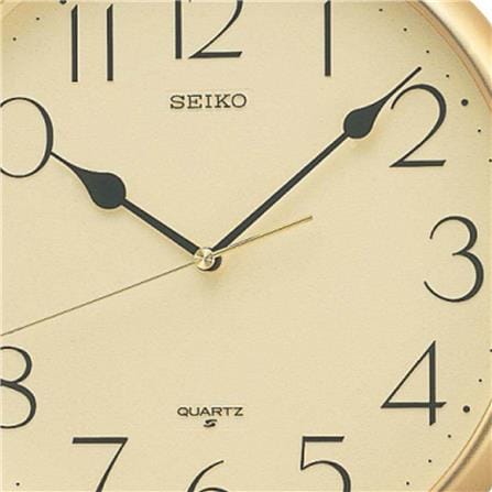 นาฬิกาแขวน SEIKO CLOCKS QXA747G 11 นิ้ว สีทอง_1