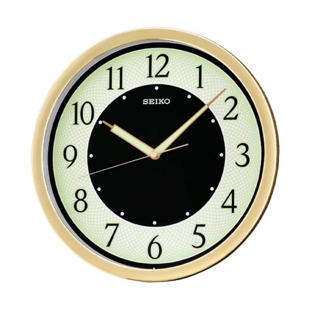นาฬิกาแขวน SEIKO CLOCKS QXA472G 12.2 นิ้ว สีทอง