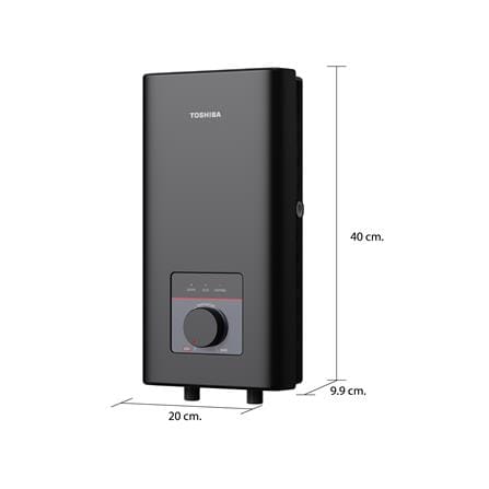 เครื่องทำน้ำอุ่น TOSHIBA TWH-48MFNTH(K)-CB 4800 วัตต์ สีดำ_6