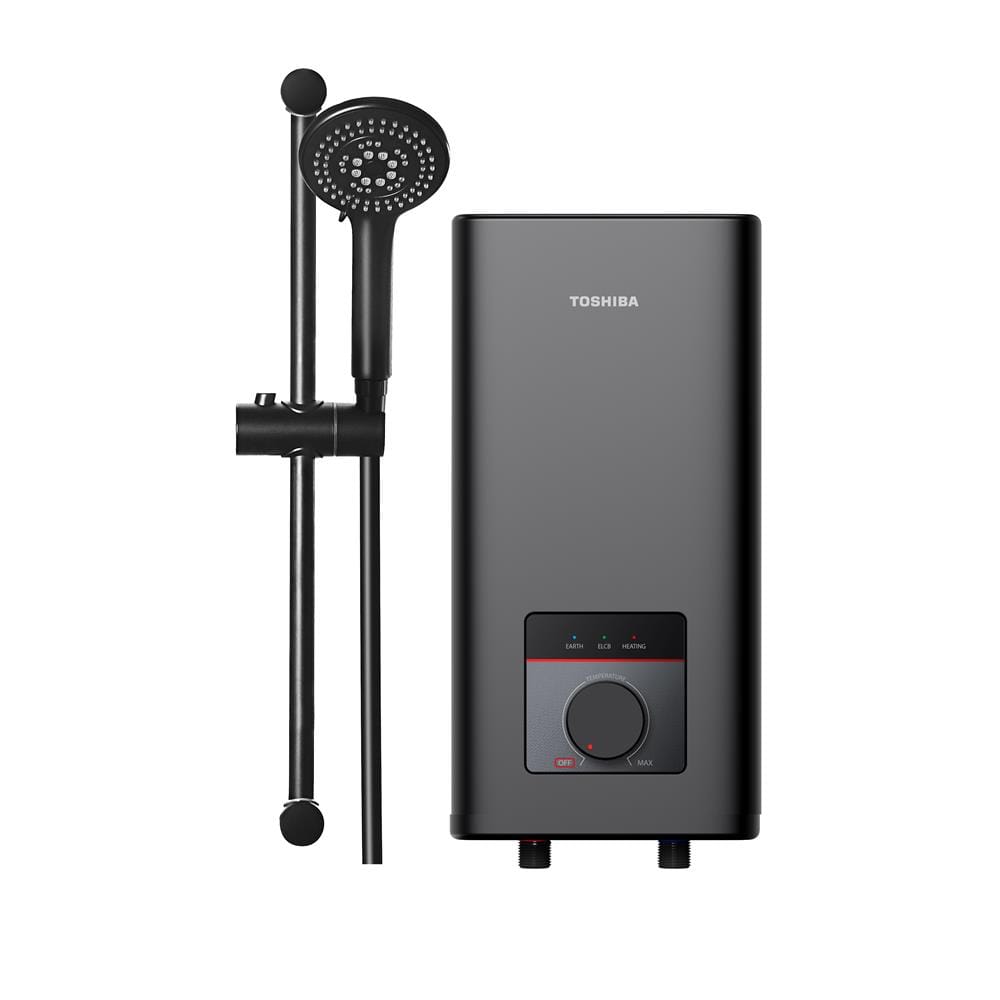 เครื่องทำน้ำอุ่น TOSHIBA TWH-38MFNTH(K)-CB 3800 วัตต์ สีดำ