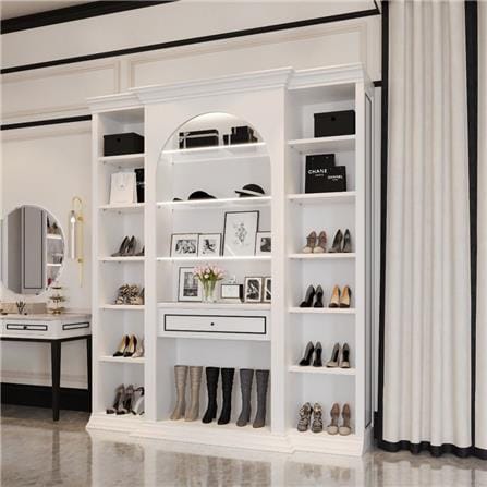 ตู้โชว์ SB FURNITURE ETERNO 19223417 200 ซม. สีขาว_2