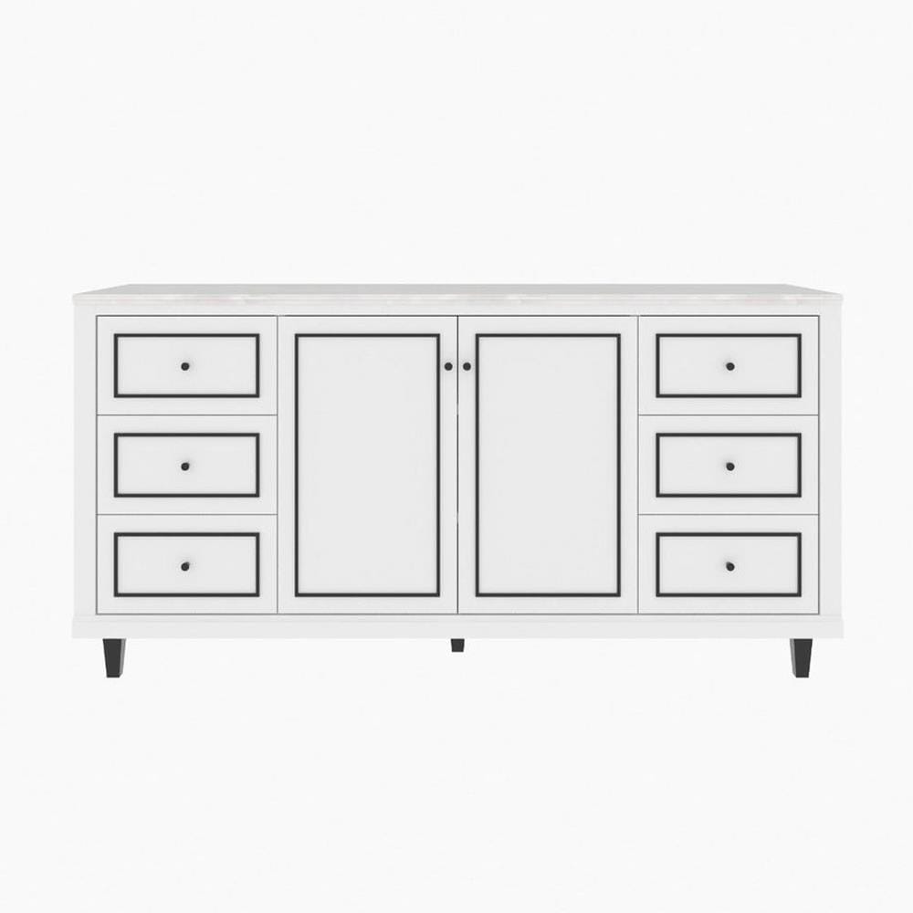 ตู้เตี้ย SB FURNITURE ETERNO 19223409 180 ซม. สีขาว