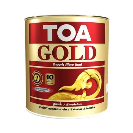 สีรองพื้นสีทองคำอะคริลิก สูตรน้ำ TOA GOLD PW222 สี...