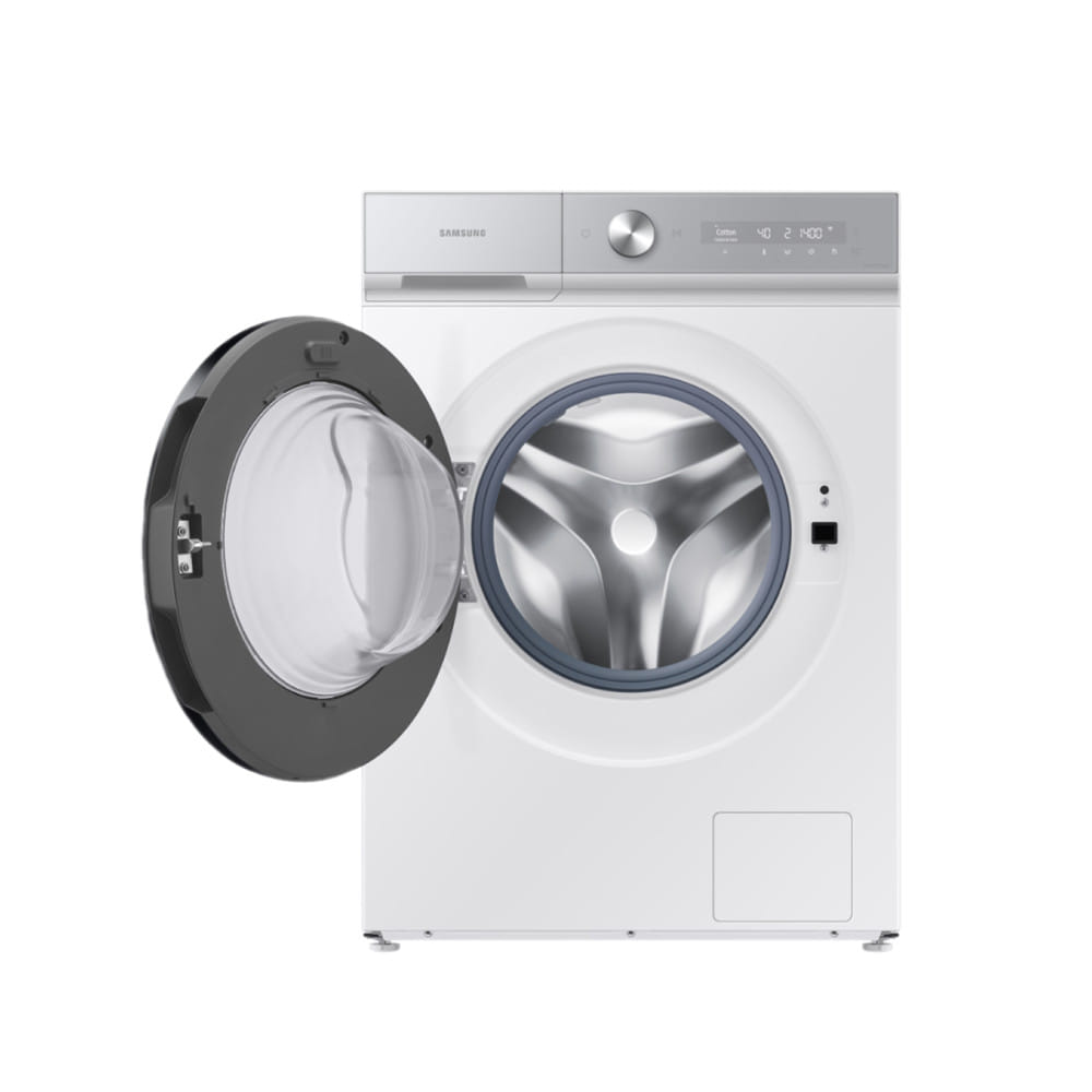 เครื่องซักอบผ้าฝาหน้า SAMSUNG WD13BB944DGHST 13/8 กก. 1400RPM อินเวอร์เตอร์ สีขาว
