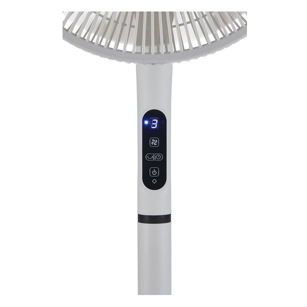 พัดลมตั้งพื้น 14 นิ้ว พร้อมรีโมต NIKITO WHITE-R TT-LD20A1 สีขาว