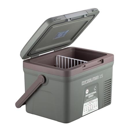 ตู้เย็นแช่แข็งพกพา MYCOOLMAN CCP15 15 ลิตร สีเขียว/น้ำตาล_2