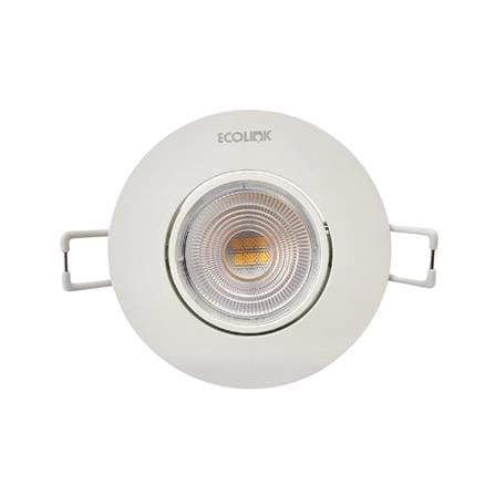 ดาวน์ไลท์ LED ECOLINK HG ESL190 3 นิ้ว 5.5 วัตต์ COOL WHITE สีขาว_0