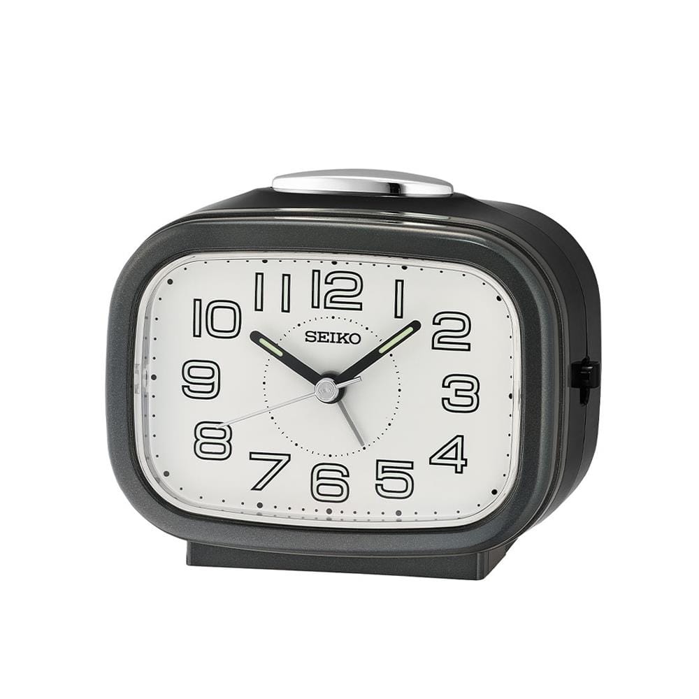 นาฬิกาปลุก SEIKO CLOCKS QHK060K 3.89X3.3 นิ้ว สีดำ_1