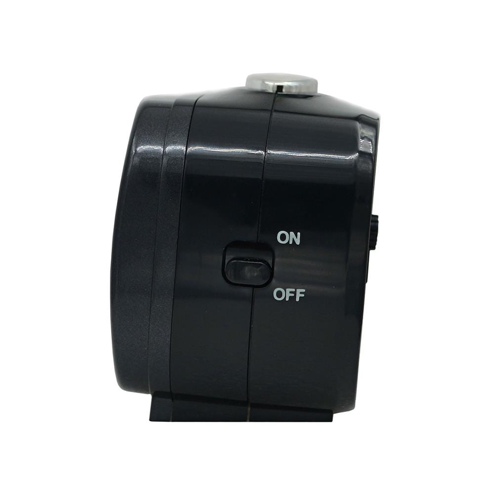 นาฬิกาปลุก SEIKO CLOCKS QHK060K 3.89X3.3 นิ้ว สีดำ