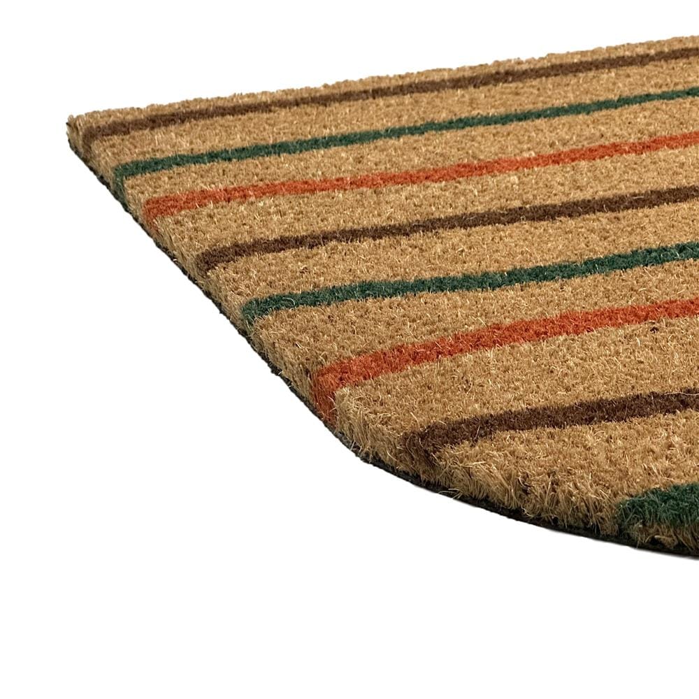 พรมกากมะพร้าว HOME LIVING STYLE CURVE 45X75 ซม. สีเขียว