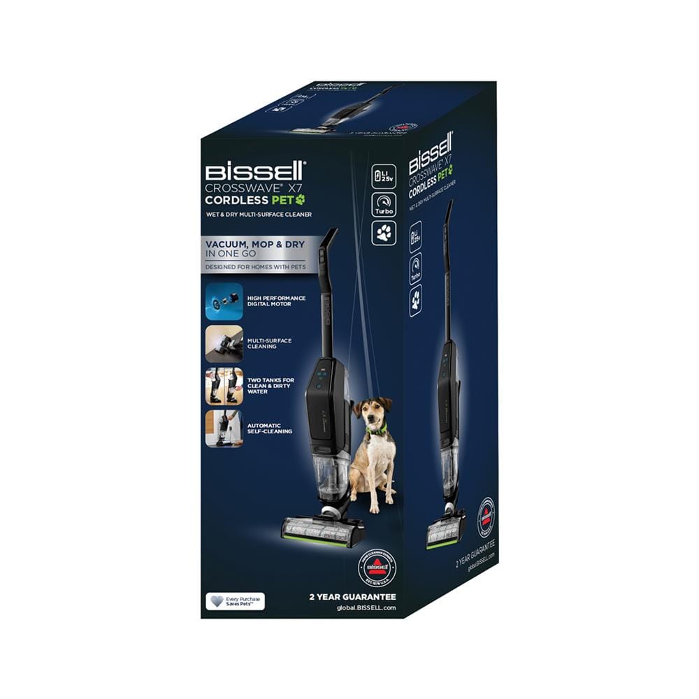 เครื่องดูดฝุ่นและดูดน้ำแบบด้าม BISSELL CWX7-2955N
