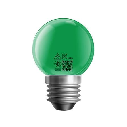 หลอด LED HI-TEK PING PONG 2.5 วัตต์ สีเขียว E27_1