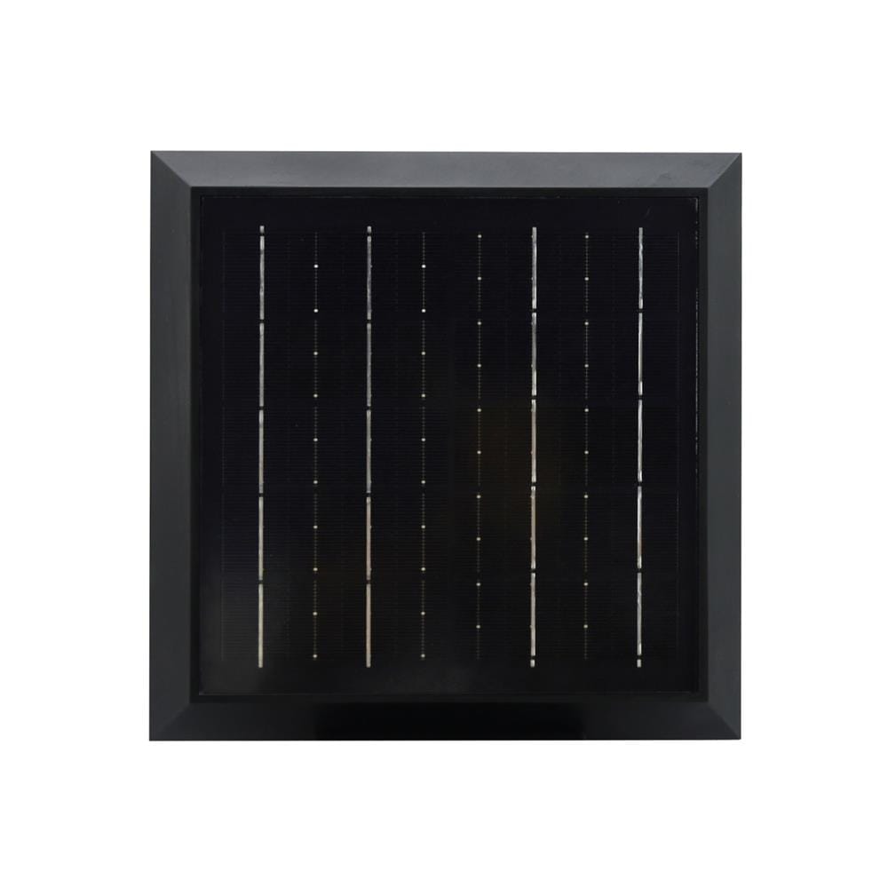 ไฟหัวเสา SOLAR HI-TEK HFSPS0200C 40 วัตต์ DAYLIGHT/WARM WHITE สีดำ