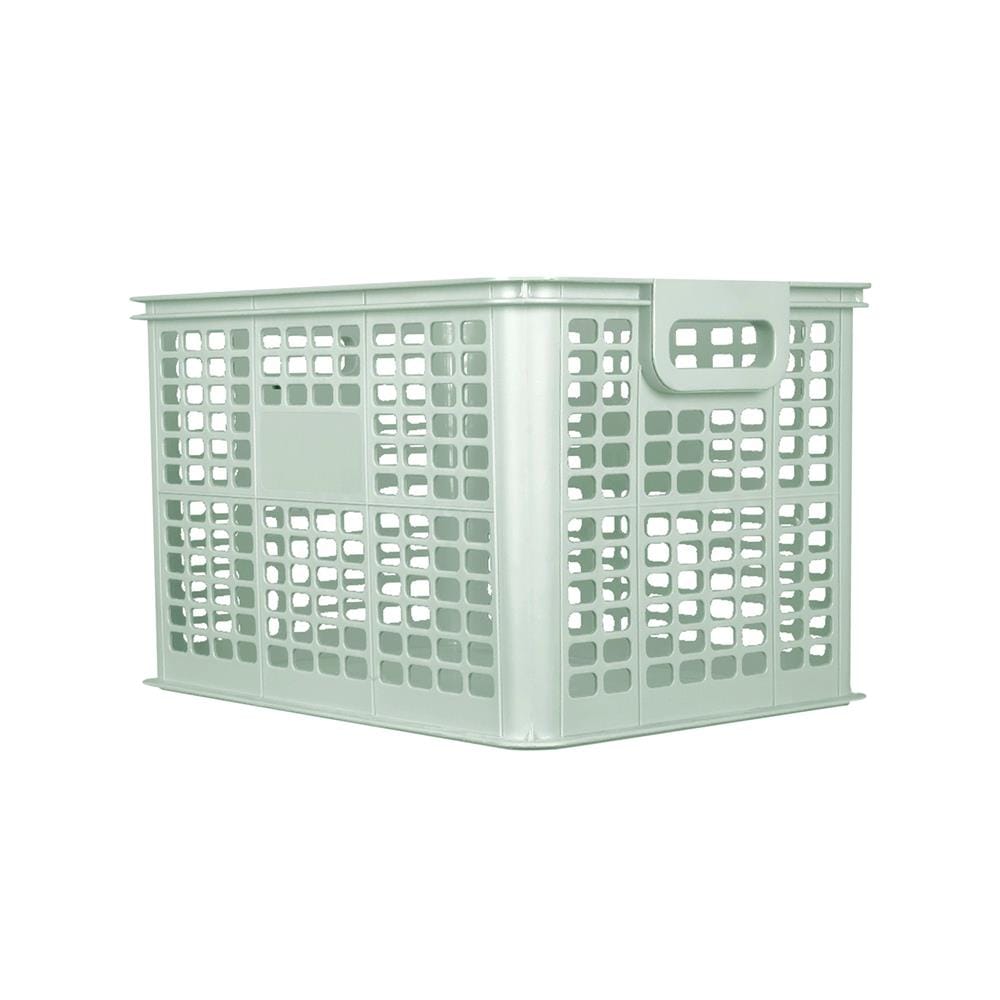 กล่องเก็บของซ้อนได้ STACKO CIRCULAR 45.4x32.6x28 ซม. สีเขียว