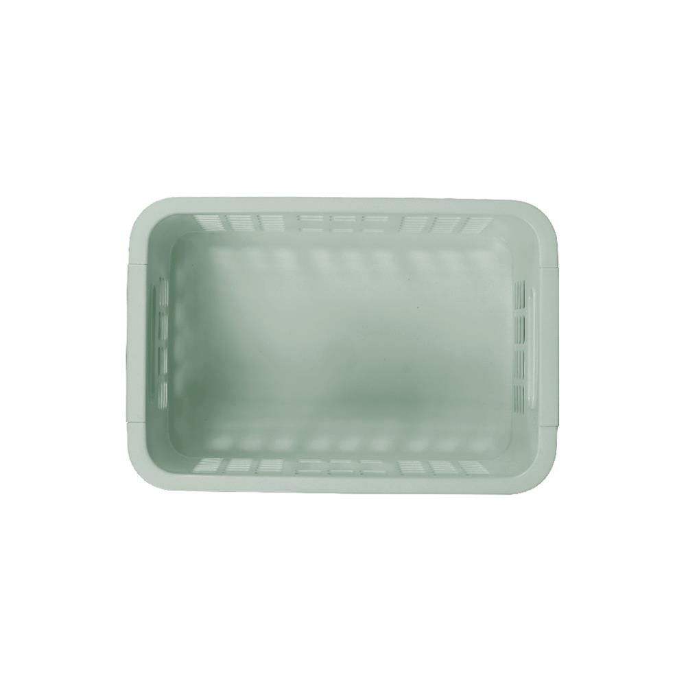 กล่องเก็บของซ้อนได้ STACKO CIRCULAR 22.5x32.5x17.4 ซม. สีเขียว