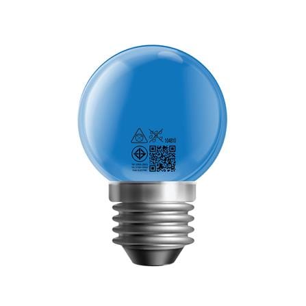 หลอด LED HI-TEK PING PONG 2.5 วัตต์ สีน้ำเงิน E27_1