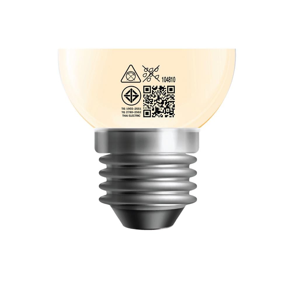 หลอด LED HI-TEK PING PONG 2.5 วัตต์ WARM WHITE E27