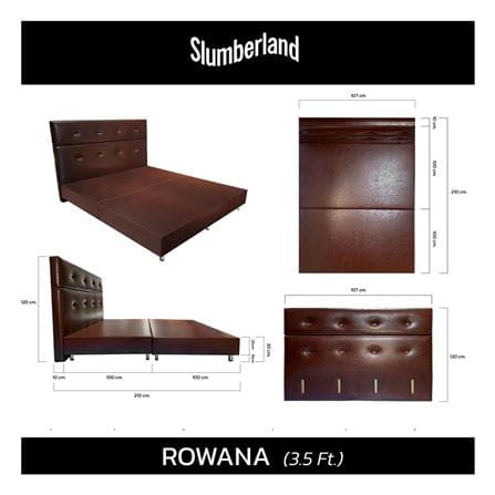 ฐานรองหัวเตียง 3.5 ฟุต SLUMBERLAND ROWANA สี BROWN_5