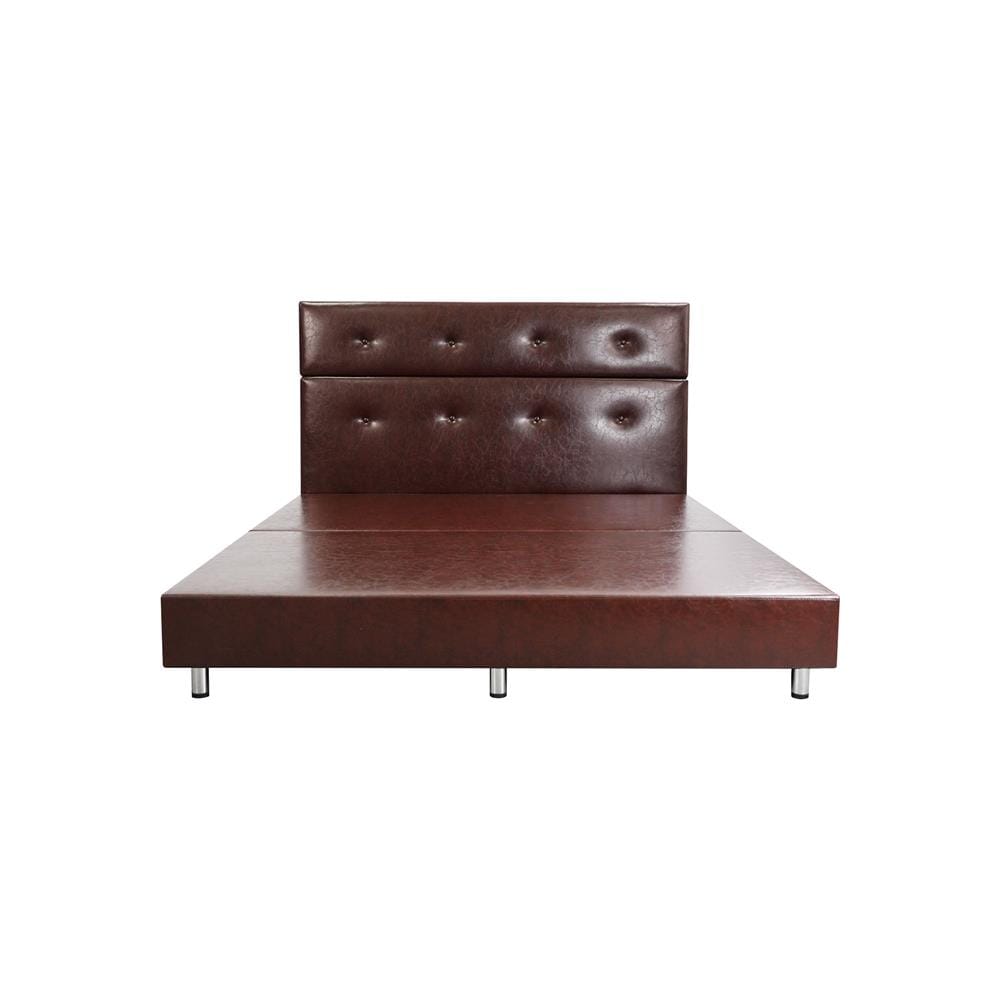 ฐานรองหัวเตียง 5 ฟุต SLUMBERLAND ROWANA สี BROWN