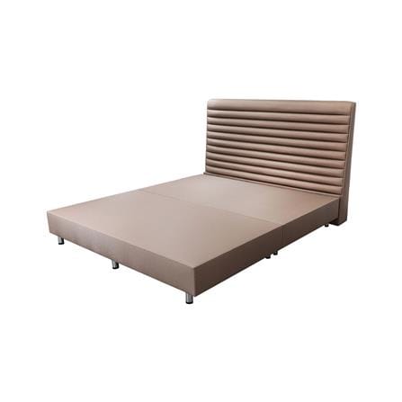 ฐานรองหัวเตียง 5 ฟุต SLUMBERLAND WILLOVY สี BROWN_0