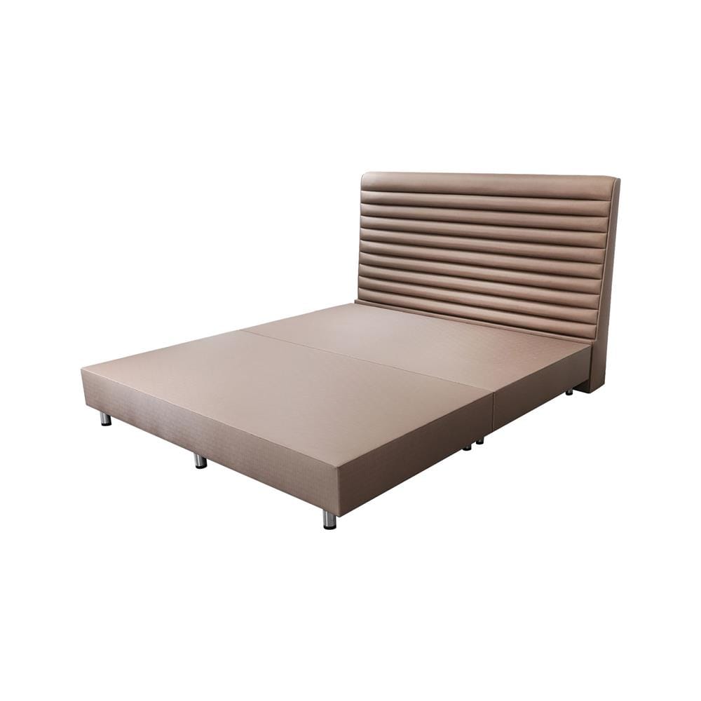 ฐานรองหัวเตียง 6 ฟุต SLUMBERLAND WILLOVY สี BROWN